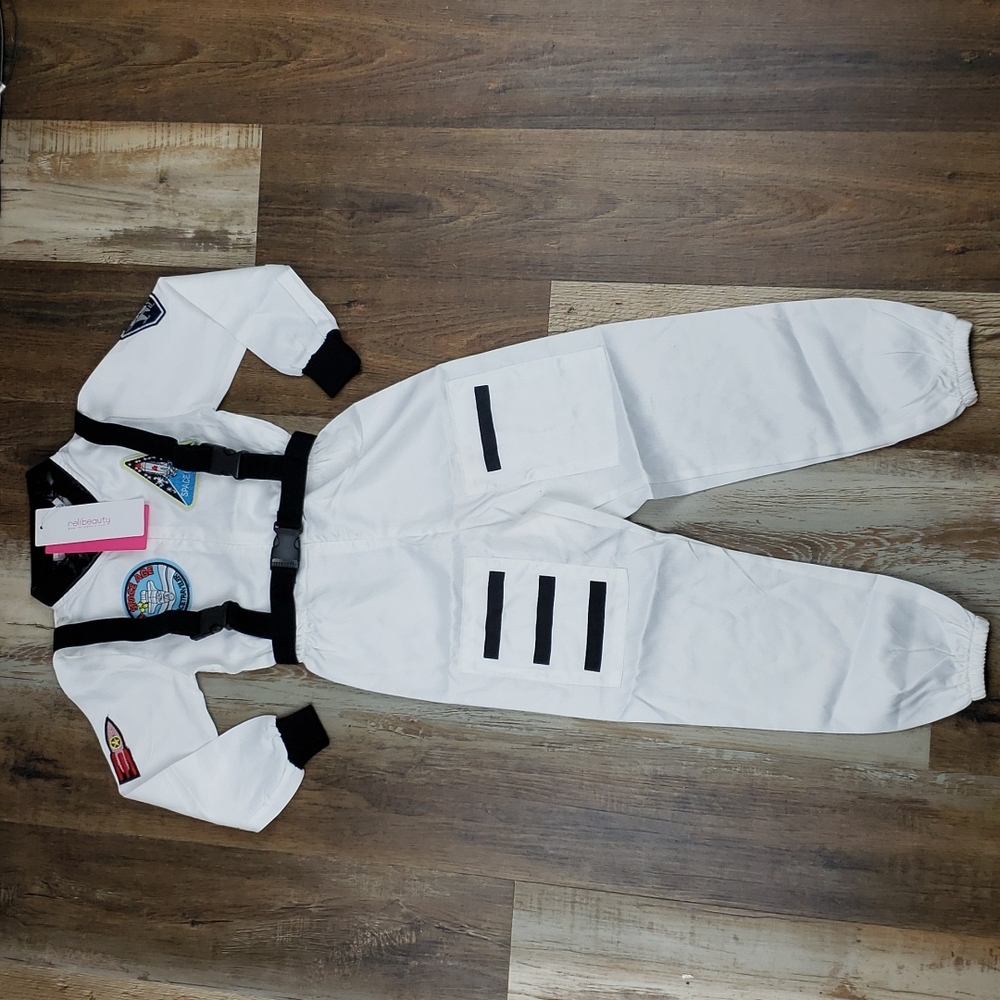 NWT 3T- 5T Toddler 2 Piece Astronaut Costume